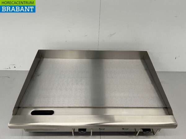 RVS Grillplaat Bakplaat Glad 74 cm 400V Horeca - Afbeelding 4