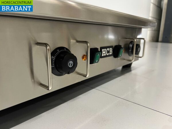 RVS Grillplaat Bakplaat Glad 74 cm 400V Horeca - Afbeelding 6