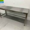 RVS Werktafel Tafel Premium-line 200 x 70 x 85 cm Horeca - Afbeelding 2