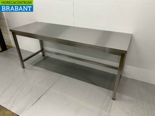 RVS Werktafel Tafel Premium-line 200 x 70 x 85 cm Horeca - Afbeelding 2
