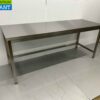 RVS Werktafel Tafel Premium-line 200 x 70 x 85 cm Horeca - Afbeelding 3