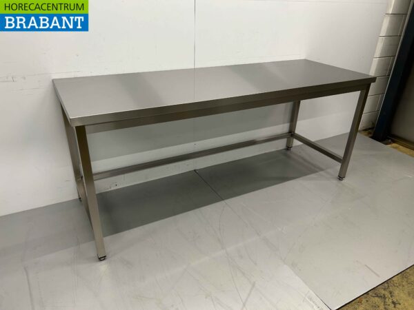 RVS Werktafel Tafel Premium-line 200 x 70 x 85 cm Horeca - Afbeelding 3