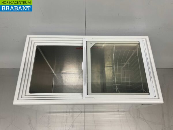 HCB Vrieskist Vriezer Winkelvriezer met glazen schuifdeksels 197 liter 230V Horeca - Afbeelding 4