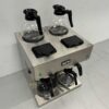 RVS HCB Dubbele Koffiezetapparaat Koffiemachine 2 x 1,8 liter 230V Horeca - Afbeelding 3