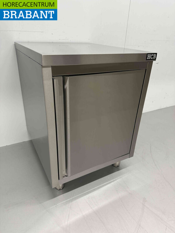RVS Werkkast Kast Premium-line 1 deur 60 cm Horeca - Afbeelding 2