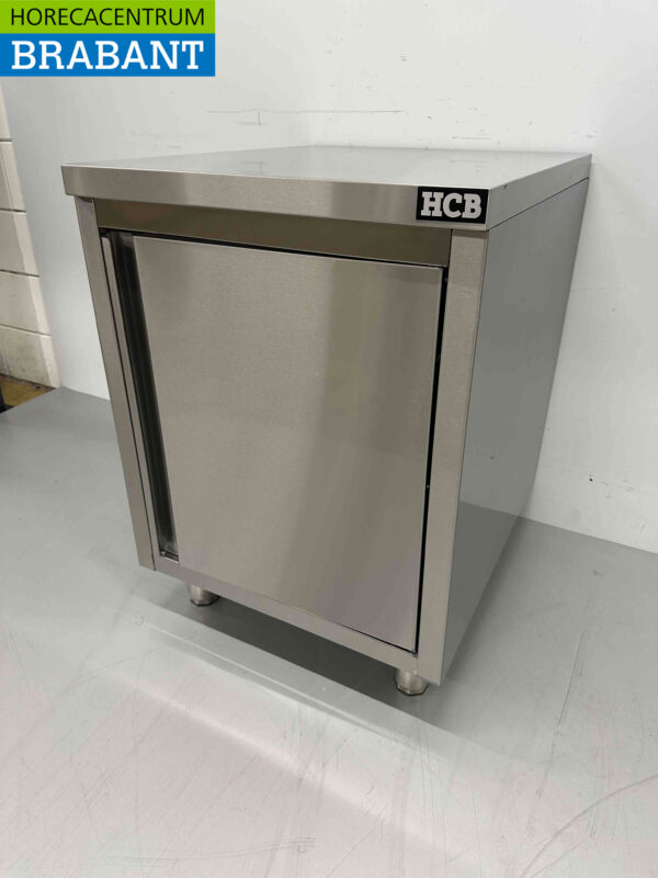 RVS Werkkast Kast Premium-line 1 deur 60 cm Horeca - Afbeelding 3