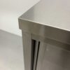 RVS Werkkast Kast Werktafel Premium-line 2 schuifdeuren en 3 laden 180 cm Horeca - Afbeelding 7