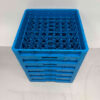 Kunststof waskorf waskrat bordenkorf 50 x 50 x 10 cm Horeca - Afbeelding 3