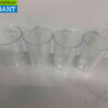 BBP Polycarbonaat onbreekbare glazen bekers beker 231 ml 72 stuks Horeca - Afbeelding 2