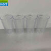 BBP Polycarbonaat onbreekbare glazen bekers beker 371 ml 72 stuks Horeca