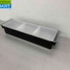 HCB Ingredientenhouder Ingredientenbak Garneerunit met 3 bakken 49,5 cm Horeca - Afbeelding 2