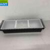 HCB Ingredientenhouder Ingredientenbak Garneerunit met 3 bakken 49,5 cm Horeca - Afbeelding 4