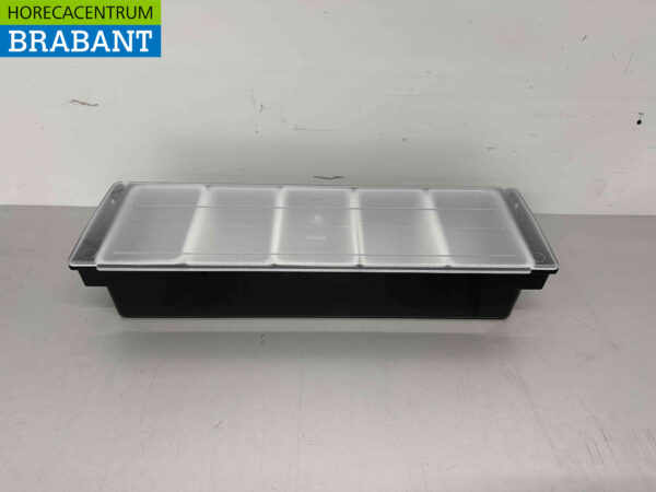 HCB Ingredientenhouder Ingredientenbak Garneerunit met 5 bakken 49,5 cm Horeca