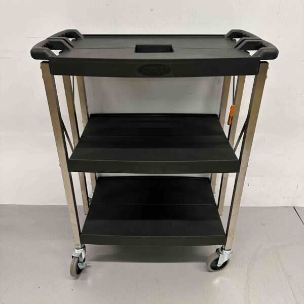 HCB Inklapbare Serveerwagen Serveertrolley 3 lagen 74 cm Horeca