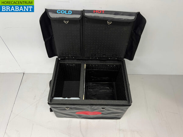 HCB Bezorgtas Thermobox Cateringbox met koel en verwarmd gedeelte 230V Horeca - Afbeelding 4