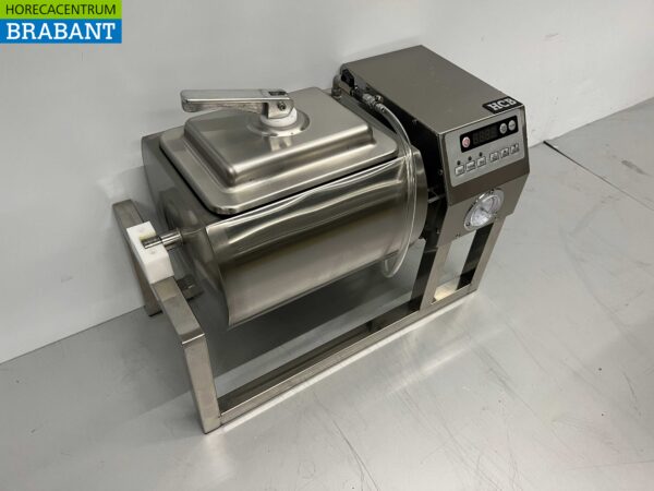 RVS HCB Vacuum tumbler vleesmenger vleesmixer tumbler marinator 18 liter 230V Horeca - Afbeelding 3