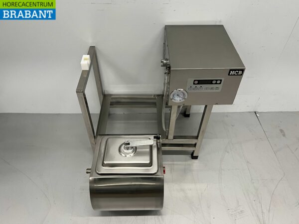 RVS HCB Vacuum tumbler vleesmenger vleesmixer tumbler marinator 38 liter 230V Horeca - Afbeelding 7