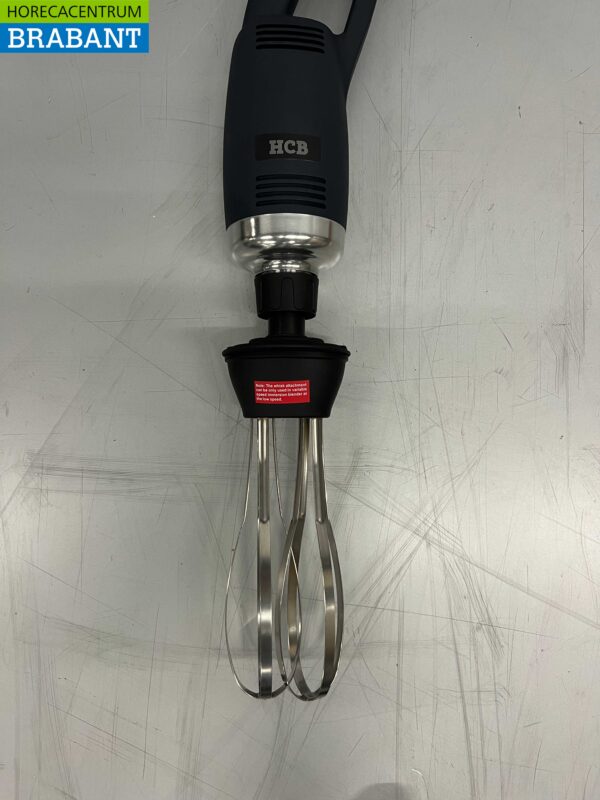 HCB Professionele staafmixer met garde opzetstuk 750 watt 230V Horeca - Afbeelding 4