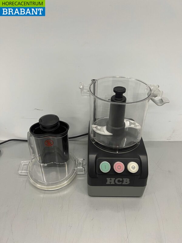 HCB Cutter Groentecutter Groentesnijmachine 3 liter met 3 messen 230V Horeca - Afbeelding 4