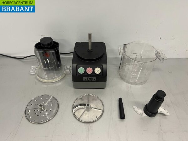 HCB Cutter Groentecutter Groentesnijmachine 3 liter met 3 messen 230V Horeca - Afbeelding 5