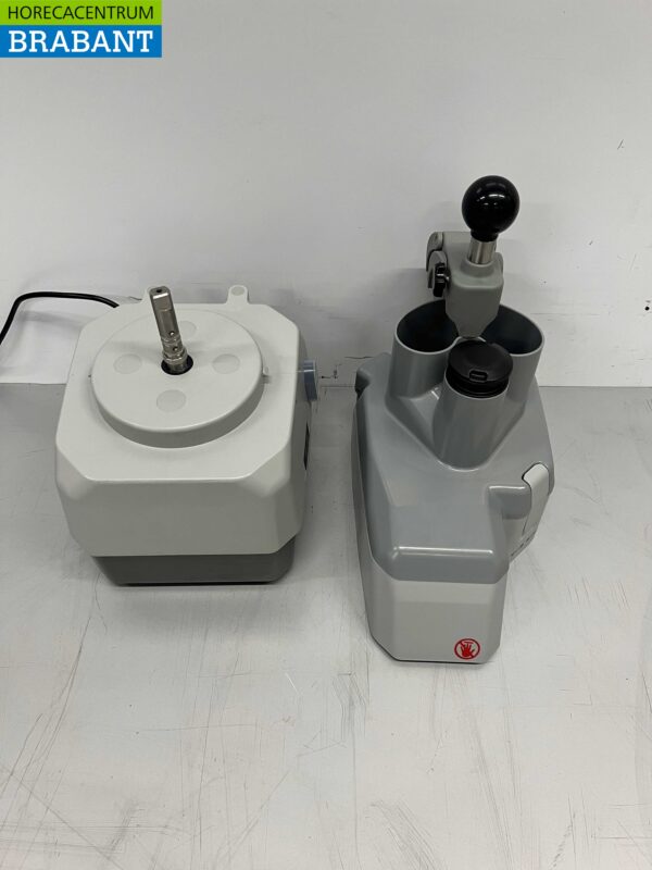 HCB Heavy duty Groentesnijmachine cutter met 2 messen en 2 raspen 230V Horeca - Afbeelding 6