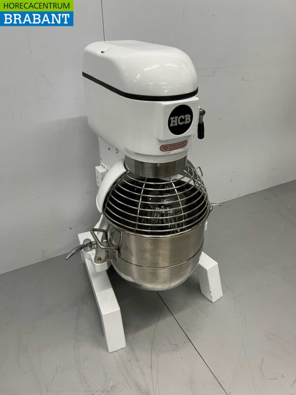 RVS HCB Planeetmenger Menger RVS kuip 40 liter 230V Bakkerij Horeca - Afbeelding 3