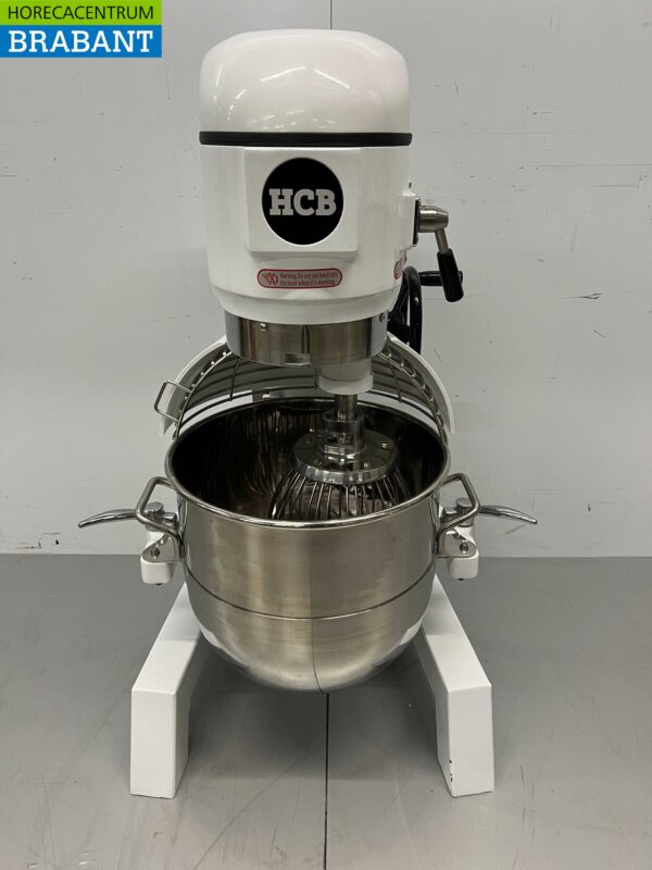 RVS HCB Planeetmenger Menger RVS kuip 40 liter 230V Bakkerij Horeca - Afbeelding 4