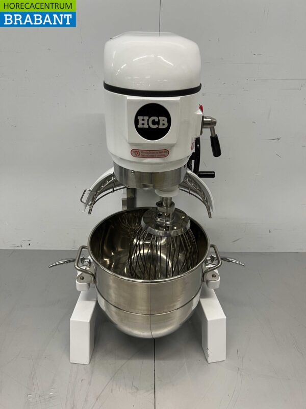 RVS HCB Planeetmenger Menger RVS kuip 40 liter 230V Bakkerij Horeca - Afbeelding 5