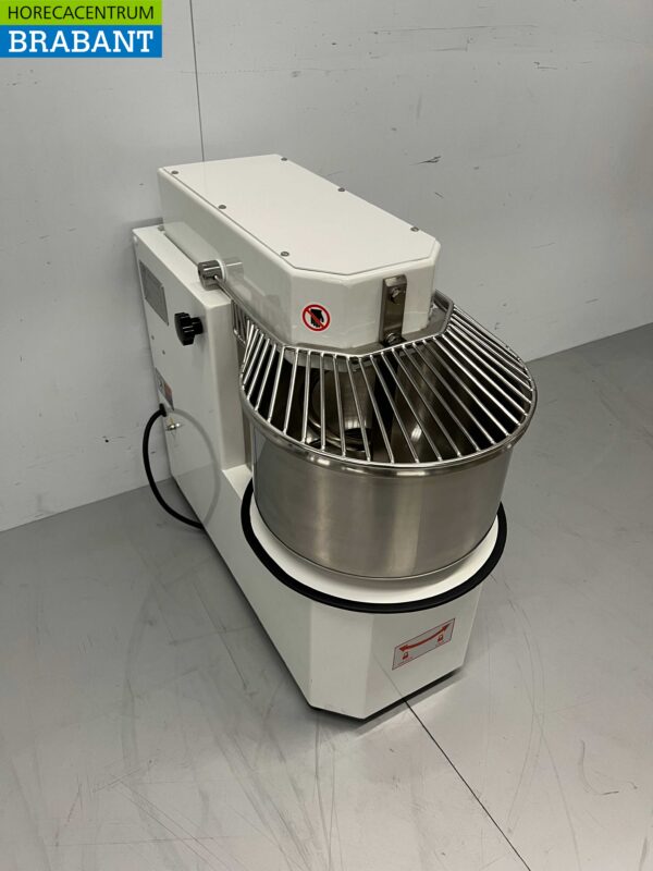 RVS HCB Spiraalkneder deegmenger deegmixer 20 liter 400V Horeca - Afbeelding 3