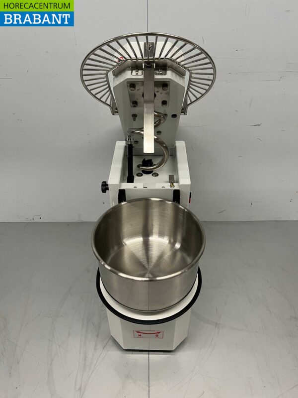 RVS HCB Spiraalkneder deegmenger deegmixer 20 liter 400V Horeca - Afbeelding 4
