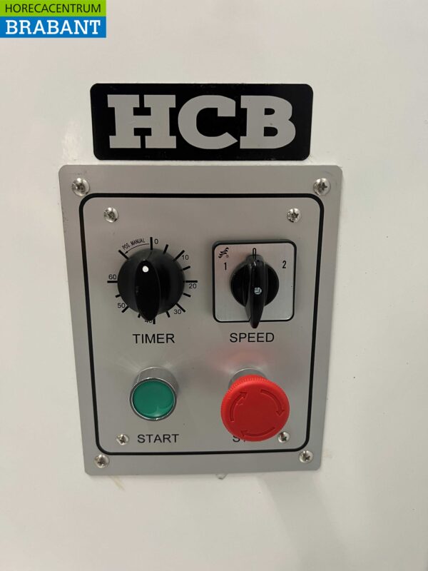 RVS HCB Spiraalkneder deegmenger deegmixer 20 liter 400V Horeca - Afbeelding 5