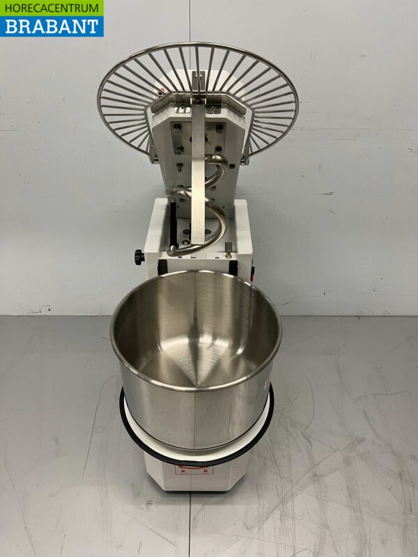 RVS HCB Spiraalkneder deegmenger deegmixer 30 liter 400V Horeca - Afbeelding 5