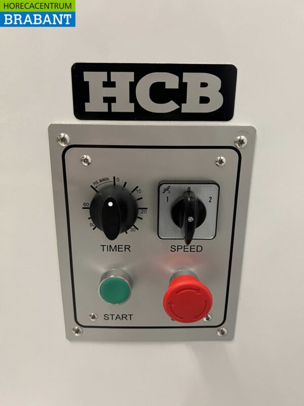 RVS HCB Spiraalkneder deegmenger deegmixer 30 liter 400V Horeca - Afbeelding 7
