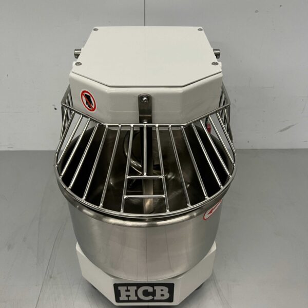 RVS HCB Spiraalkneder deegmenger deegmixer 8 liter 230V Horeca