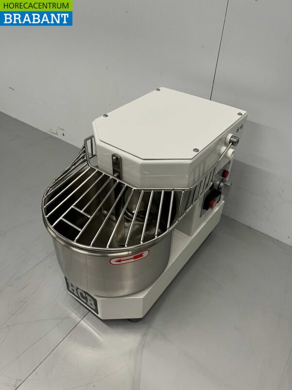 RVS HCB Spiraalkneder deegmenger deegmixer 8 liter 230V Horeca - Afbeelding 2