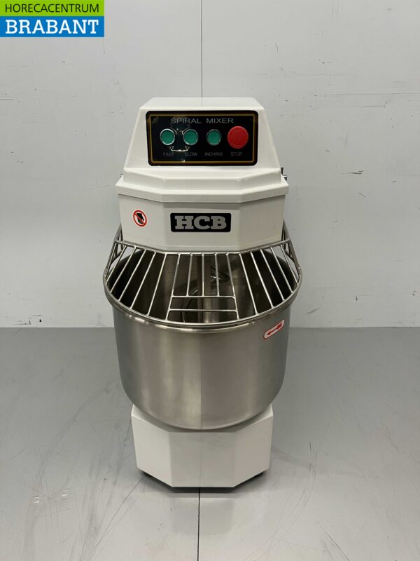 RVS HCB Spiraalkneder deegmenger deegmixer 30 liter 230V Horeca