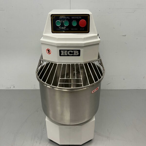 RVS HCB Spiraalkneder deegmenger deegmixer 30 liter 230V Horeca