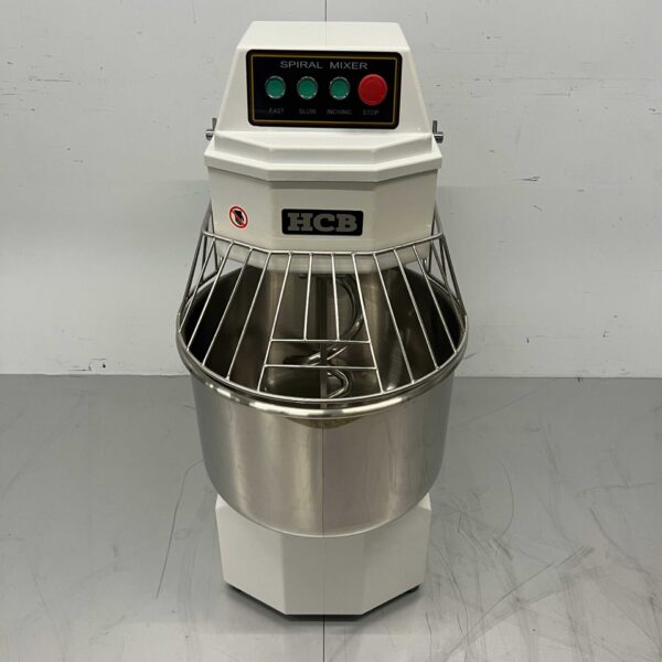 RVS HCB Spiraalkneder deegmenger deegmixer 40 liter 230V Horeca