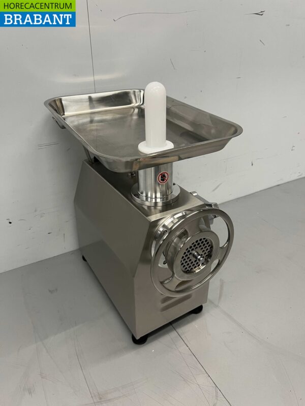 RVS HCB Gehaktmolen Vleesmolen Vleeswolf 250 kg per uur 230V Slagerij Horeca - Afbeelding 3
