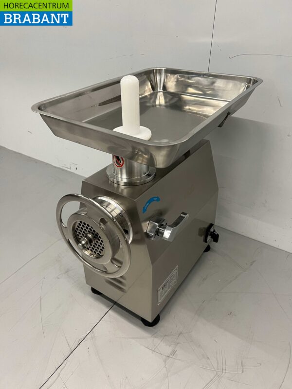 RVS HCB Gehaktmolen Vleesmolen Vleeswolf 320 kg per uur 230V Slagerij Horeca - Afbeelding 2