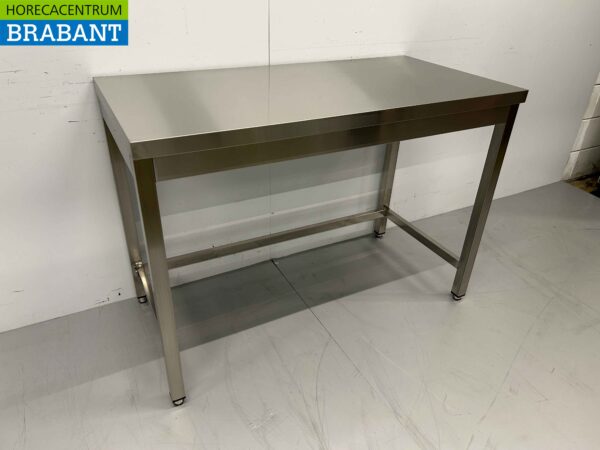 RVS Werktafel Tafel Basic-line 120 x 60 x 85 cm Horeca - Afbeelding 3