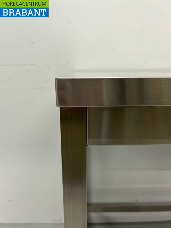 RVS Werktafel Tafel Basic-line 120 x 60 x 85 cm Horeca - Afbeelding 5