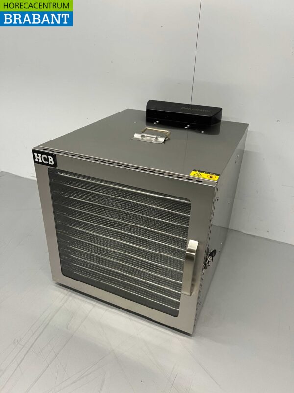RVS HCB Voedseldroger Droogautomaat Fruitdroger 12 rekken 230V Horeca - Afbeelding 2