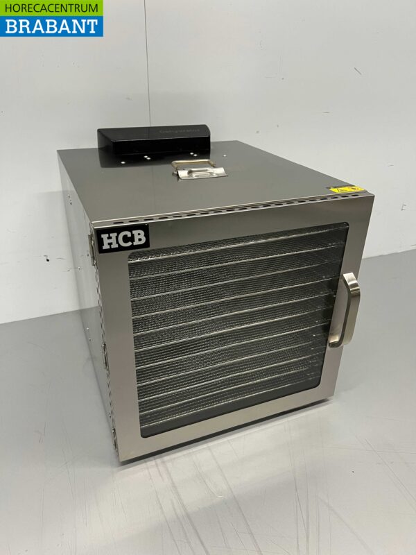 RVS HCB Voedseldroger Droogautomaat Fruitdroger 12 rekken 230V Horeca - Afbeelding 3
