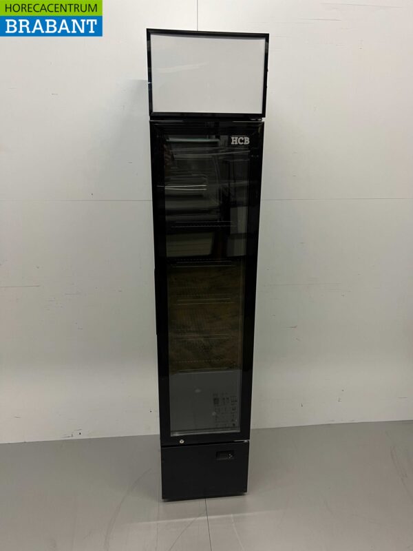 HCB Glasdeurkoeling Koelkast Drankkoelkast Glazen deur 160 liter 230V Horeca