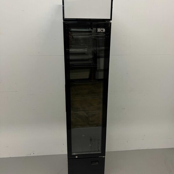 HCB Glasdeurkoeling Koelkast Drankkoelkast Glazen deur 160 liter 230V Horeca