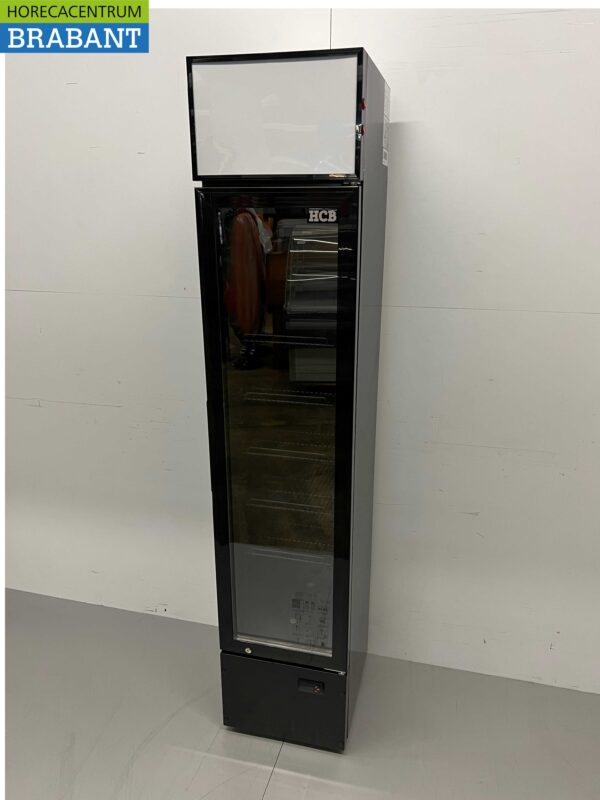 HCB Glasdeurkoeling Koelkast Drankkoelkast Glazen deur 160 liter 230V Horeca - Afbeelding 2