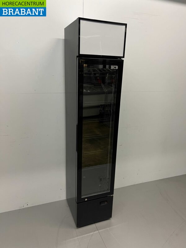 HCB Glasdeurkoeling Koelkast Drankkoelkast Glazen deur 160 liter 230V Horeca - Afbeelding 3