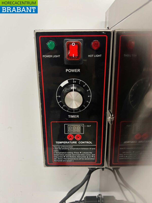 RVS HCB Elektrische rookoven rookton rookkast 230V Horeca - Afbeelding 6