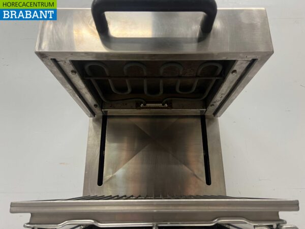 RVS Tecnoinox Salamander grill 40 cm 230V Horeca - Afbeelding 4